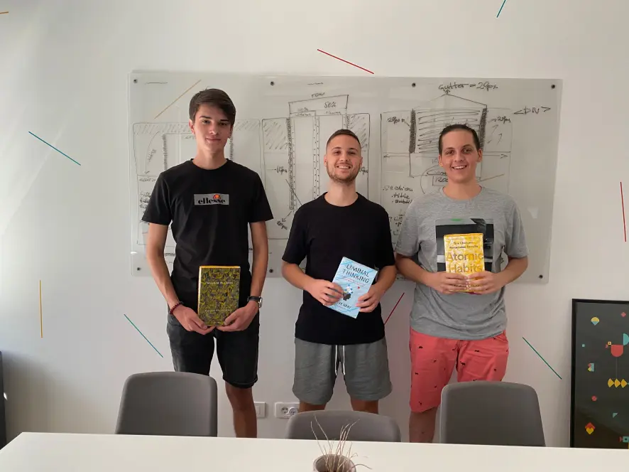 David, Alen and Mateo