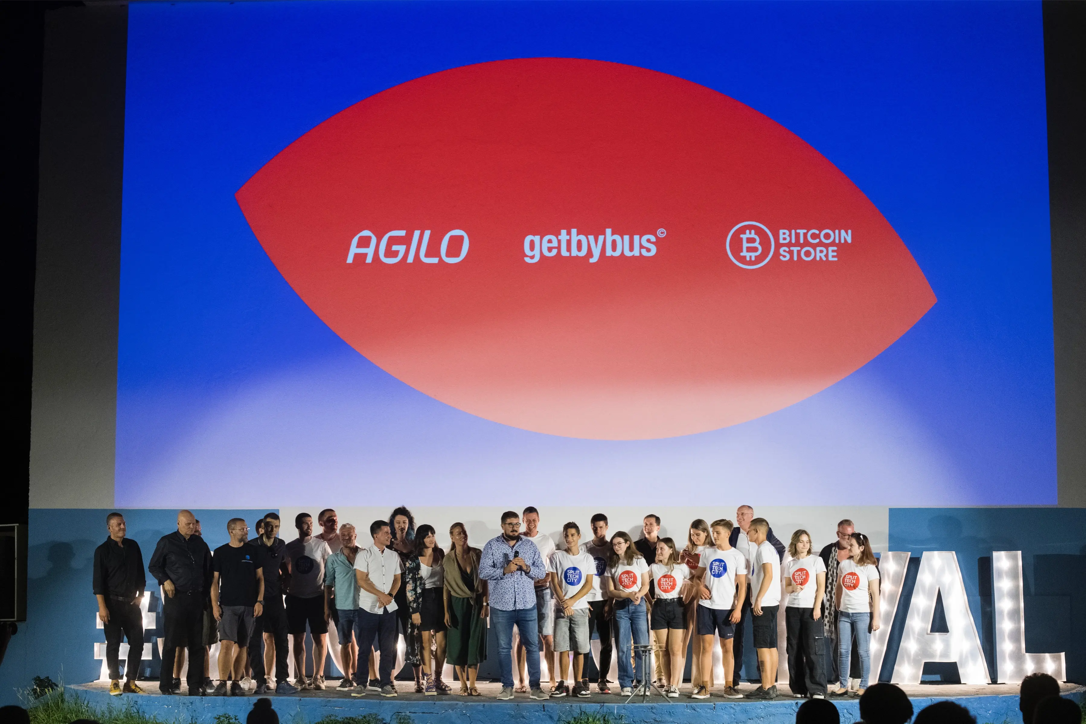 STC volunteers on STC festival